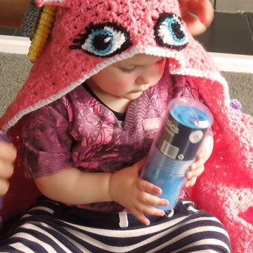 Unicorn Hooded Blanket