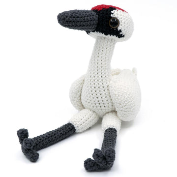 Amigurumi Whooping Crane