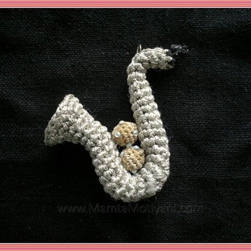 Unusual Crochet Saxophone Pattern A Unique Musical Amigurumi