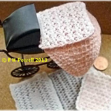 1:12th scale Pram covers