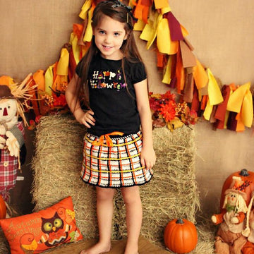 "Perfectly Plaid" Girls Skirt