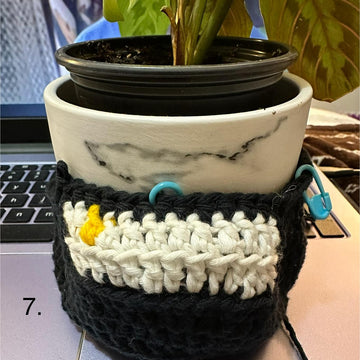 Skull Planter Cover