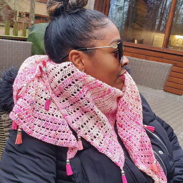 Bubblegum Shawl