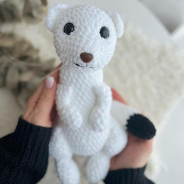 Weasel plush toy