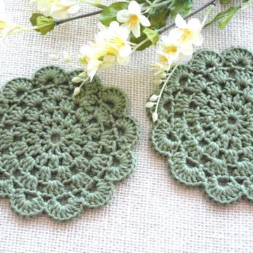 Crochet Pattern Doilies Home Decor Crochet Coaster