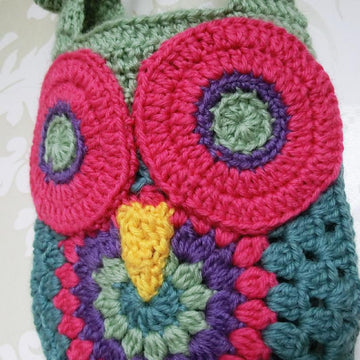 Crochet Owl Bag