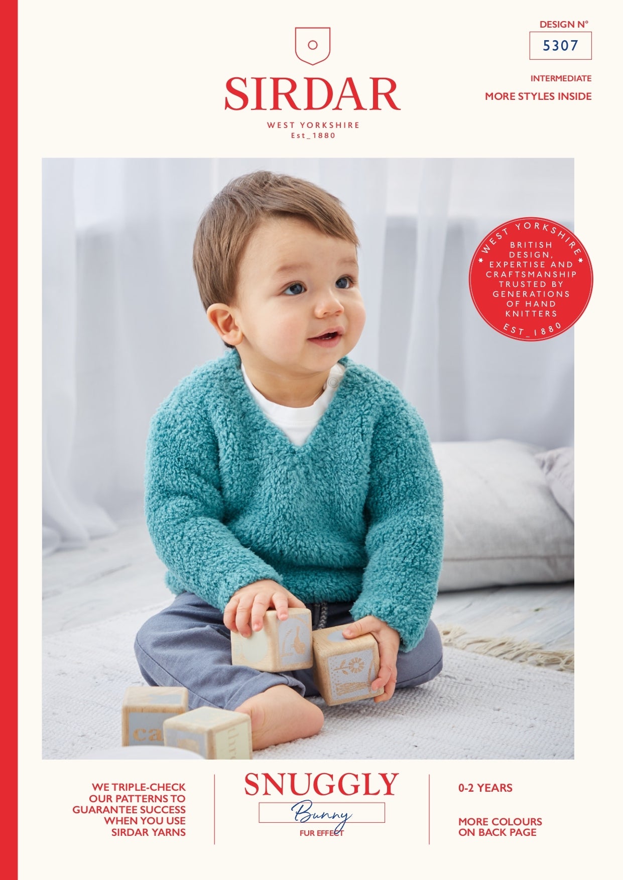 Jumper in Sirdar Snuggly Bunny - 5307 - Leaflet