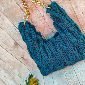 One-Piece Almond-Inspired Crossbody Hobo Bag