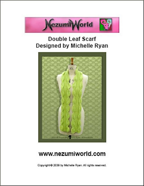 Double Leaf Scarf