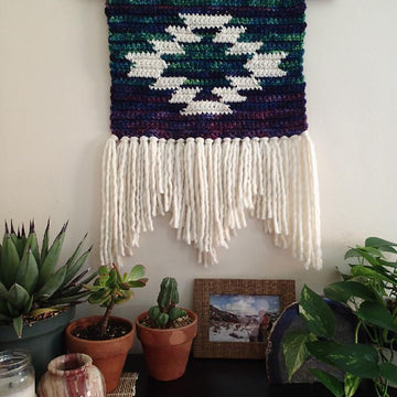 Small Mountain and Mesa Wall Hanging