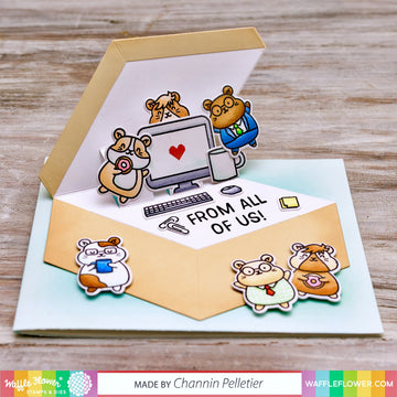 Waffle Flower Crafts Waffle Flower Die - Box Card