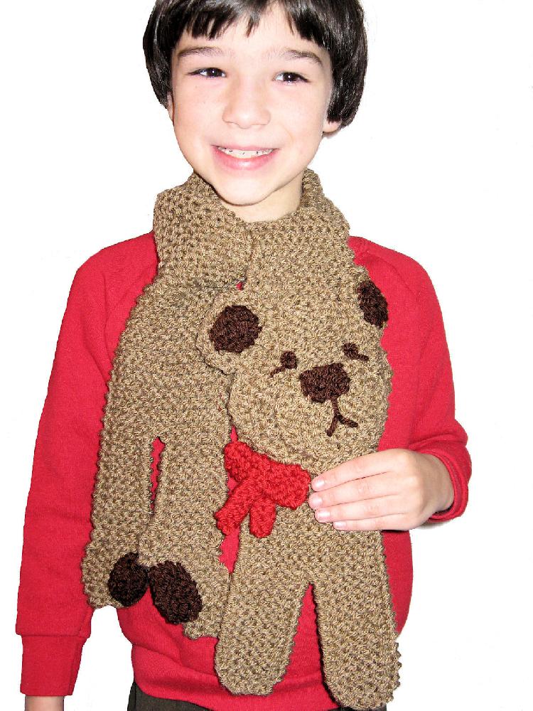 Teddy Bear Scarf