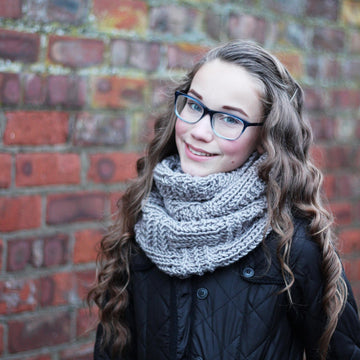 Clay infinity scarf