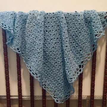 Baby Blue Baby Blanket