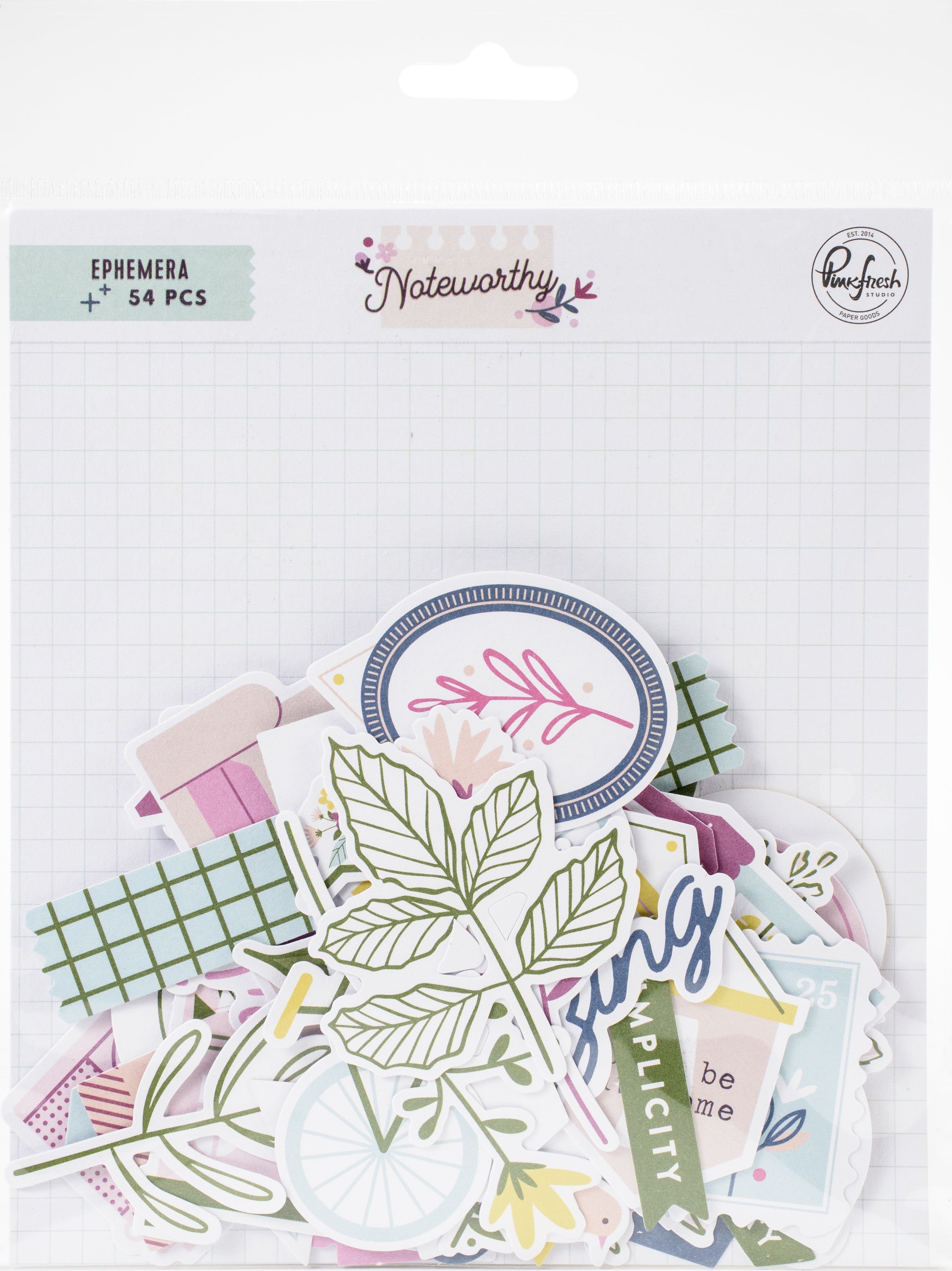 Pinkfresh Studio Pinkfresh Cardstock Die-Cuts - Noteworthy
