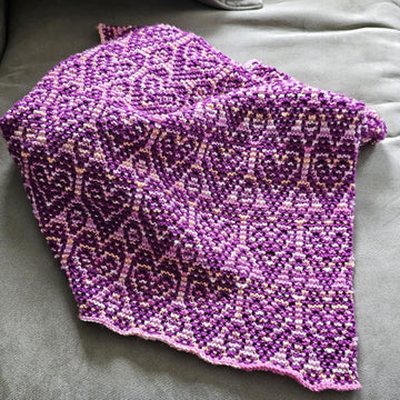 Heart Mosaic Blanket