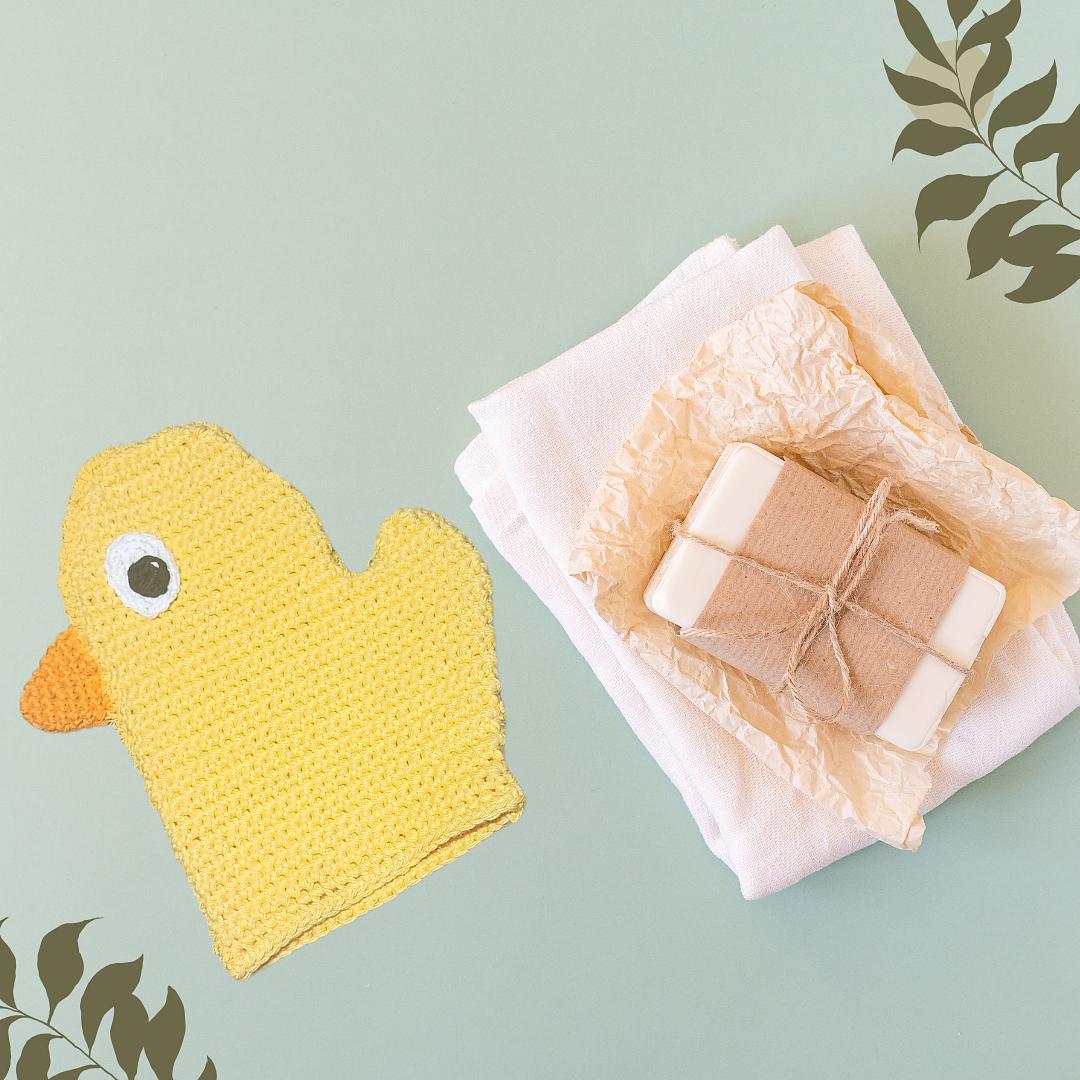 Duck Bath Mitt