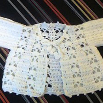 Gorgeous Snow White Baby Jacket