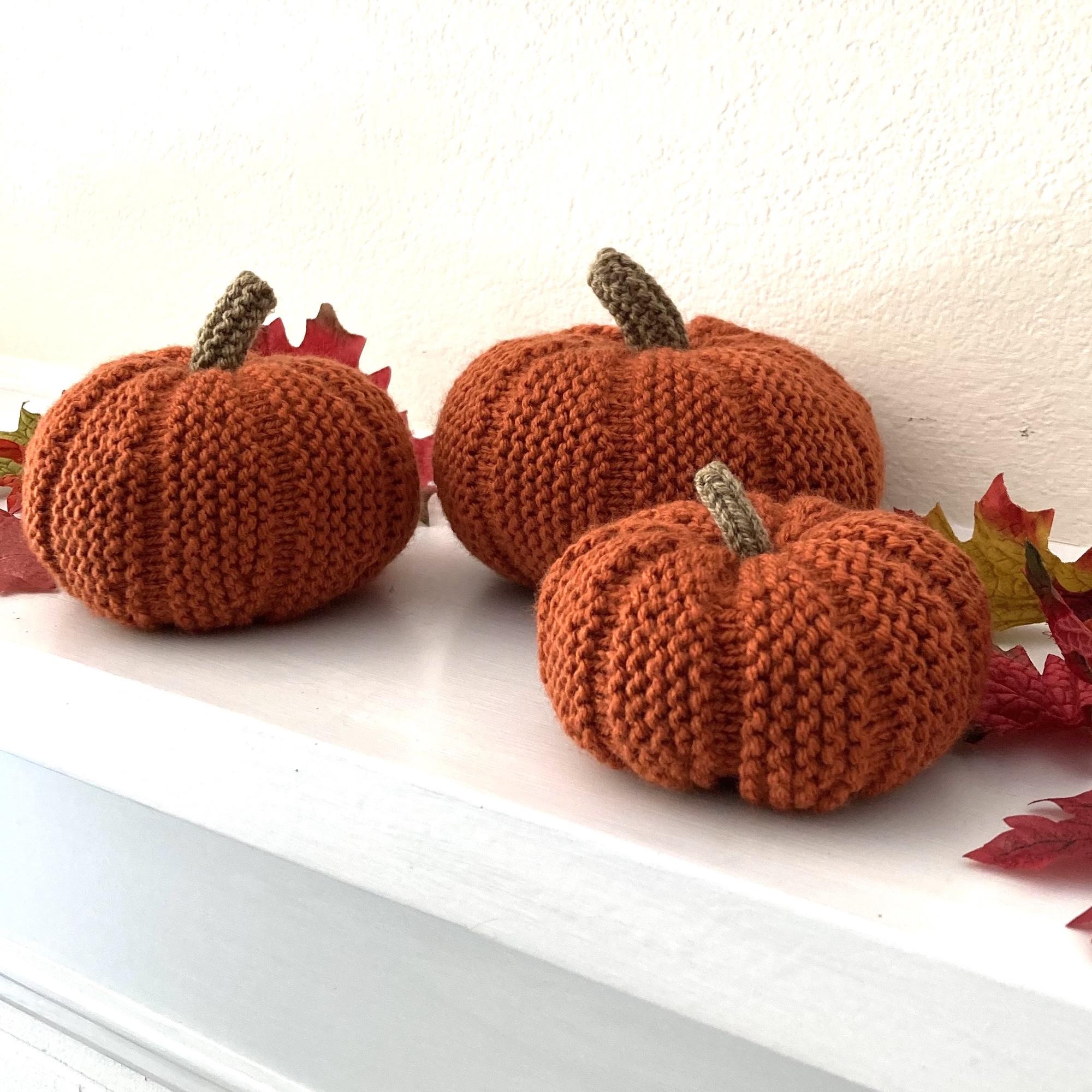 Short Row Pumpkins