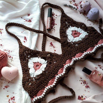 Flower power bralette