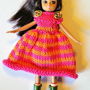 Small Doll Party Dress