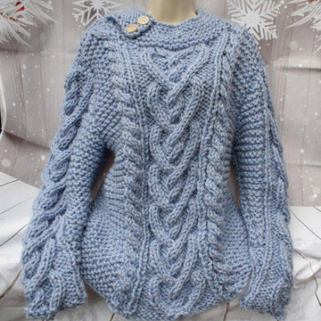 Heart Cable sweater