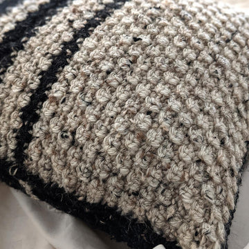 Hachure Throw Pillow