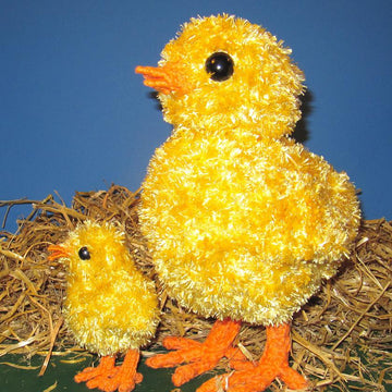 Big Chick Little Chick Easter knitting pattern