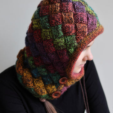 Autumn Balaclava for Worsted