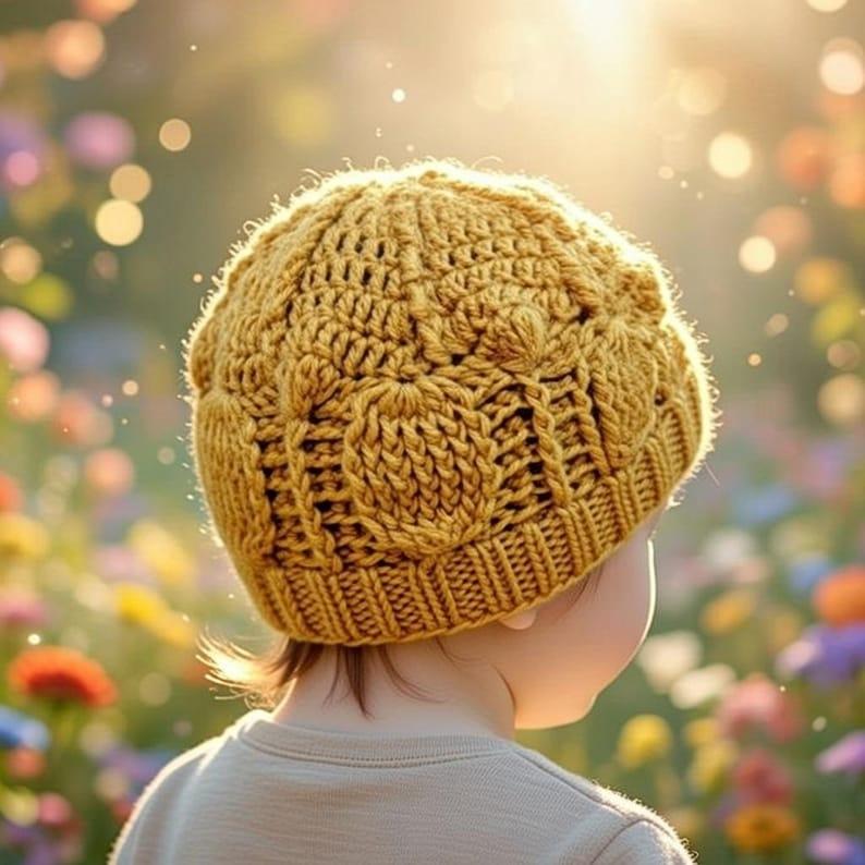 Women’s Crochet Bonnet & Beanie Pattern – Easy Hat PDF