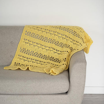 Sunny Garden Trellis Blanket