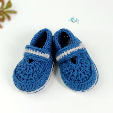 Baby Shoes, Loafers Crochet Pattern