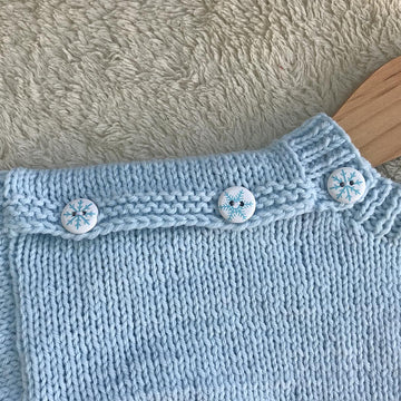 Double Peekaboo Santa Jumper P40