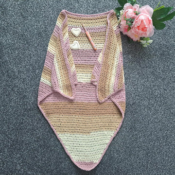 Crochet Easy French Wrap/Shawl Pattern