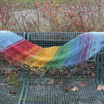 Blooming Bands Shawlette