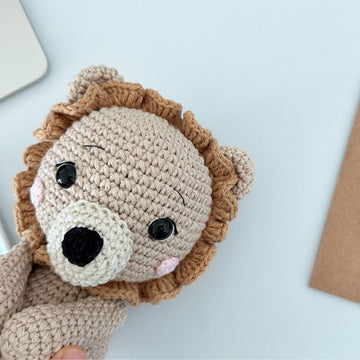 Lion Amigurumi Crochet Pattern PDF – Lion Soft Toy, Stuffed Animal Tutorial