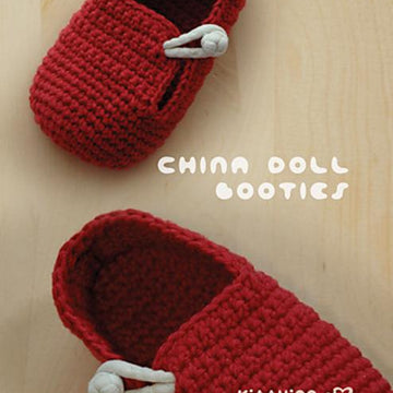 China Doll Baby Booties
