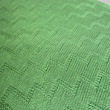 Aran Zig Zag Blanket