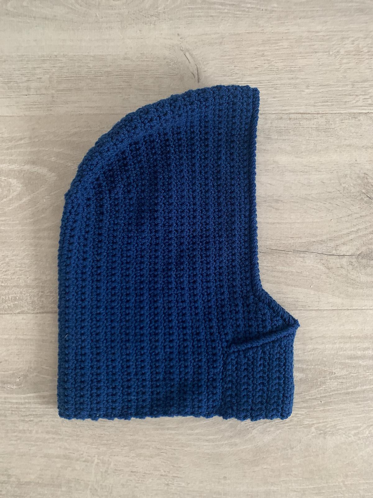 Wrapped up balaclava hood