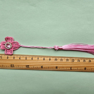 Pink Cross keychain pattern