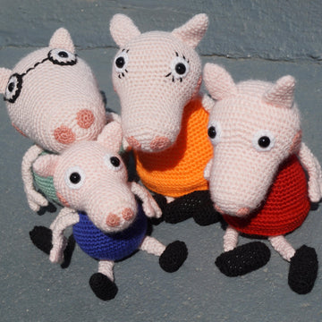 Crochet Pattern for the Family with Pep!