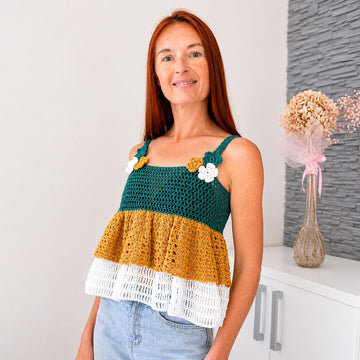Meadow Ruffle Top
