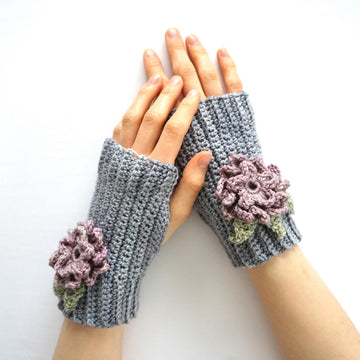 Floral Petunia Hand Warmers