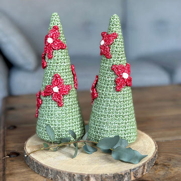 Christmas Poinsettia Tree