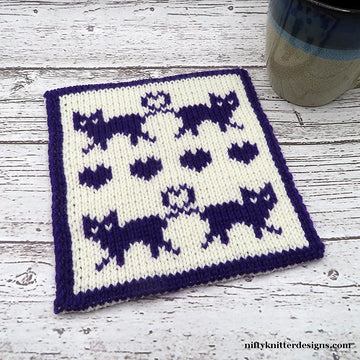 Cat Affection Potholder