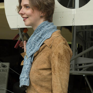 Alaskan Moonrise Scarf