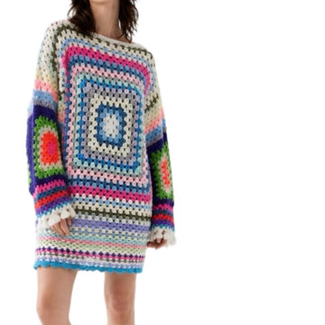 Boho Crochet Dress