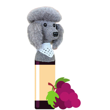 Poodle Wine Bottle Topper