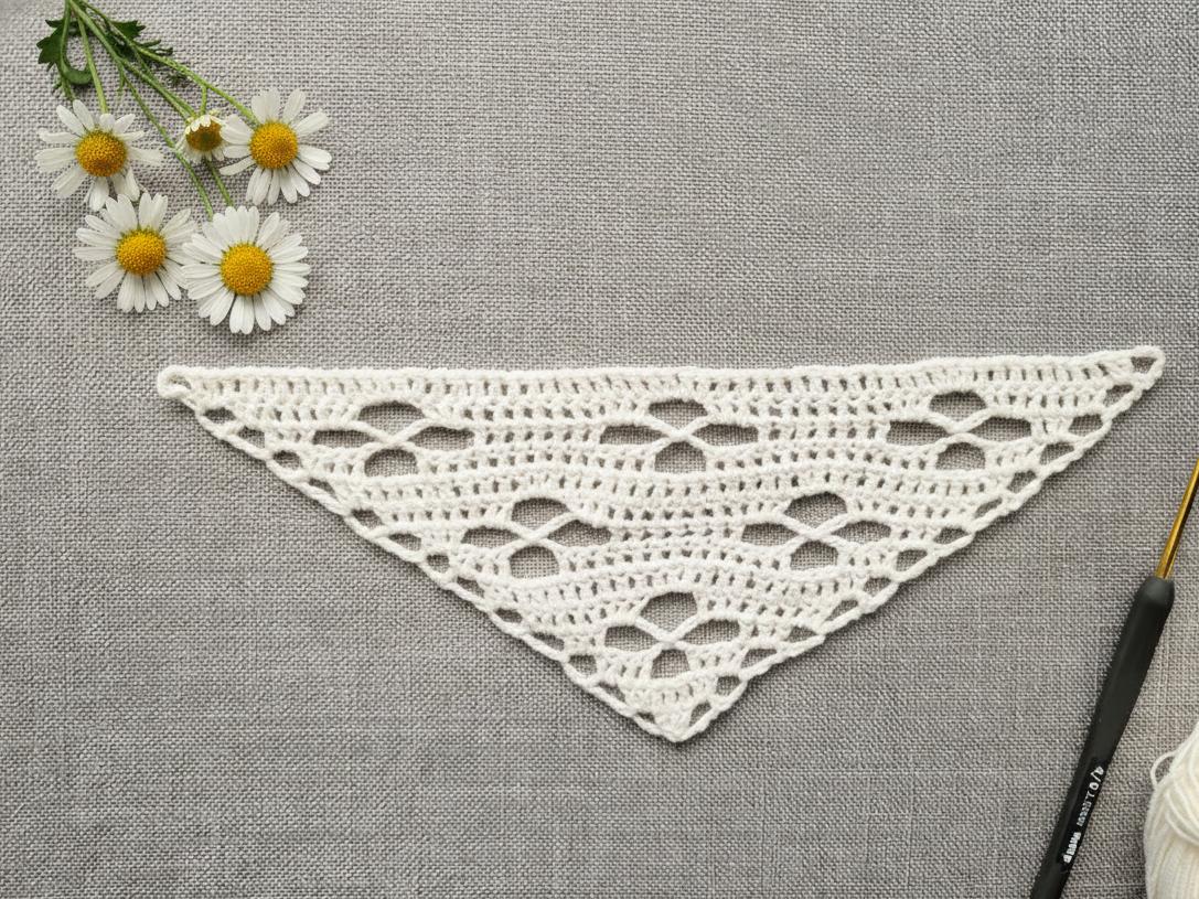 Crochet Bandana Pattern/Chart #22
