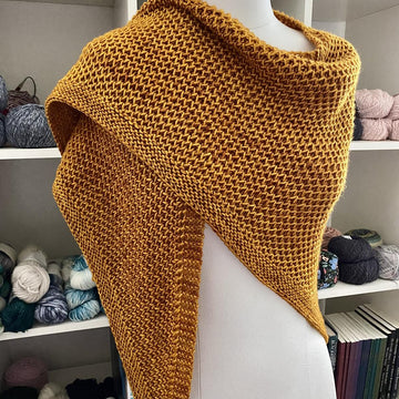 Knit Below Shawl